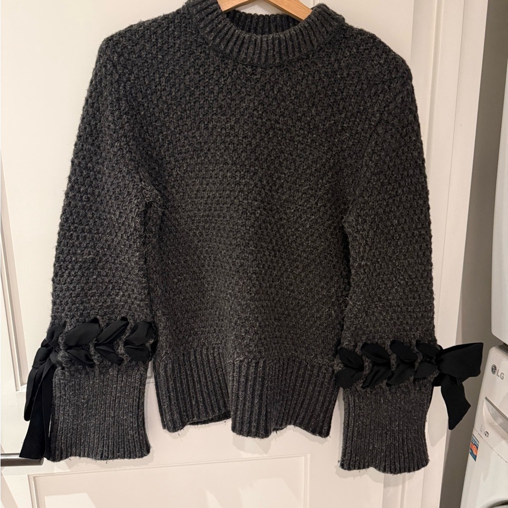Club Monaco Charcoal Knit Sweater